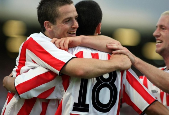 Soccer - UEFA Cup second qualifying round second leg match - Derry v Gretna.