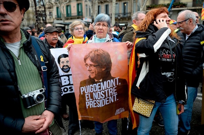 SPAIN-POLITICS-CATALONIA-DEMO