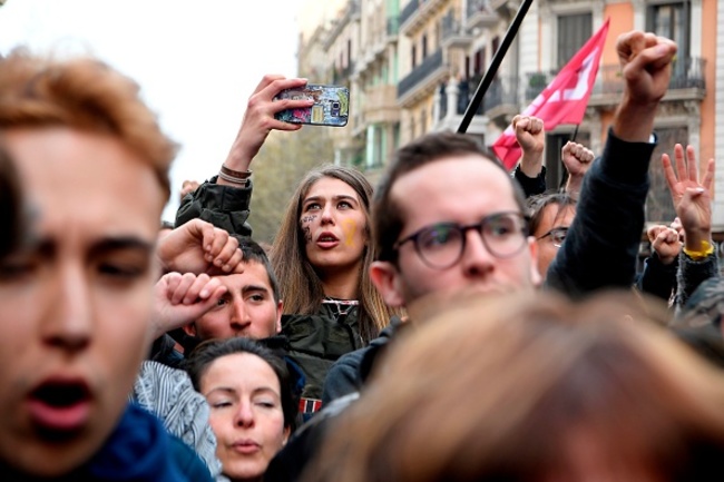 SPAIN-POLITICS-CATALONIA-DEMO