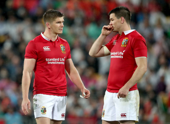 Owen Farrell and Jonathan Sexton