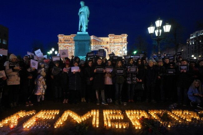 Russia: Memorial for the Victims of Kemerovo Fire