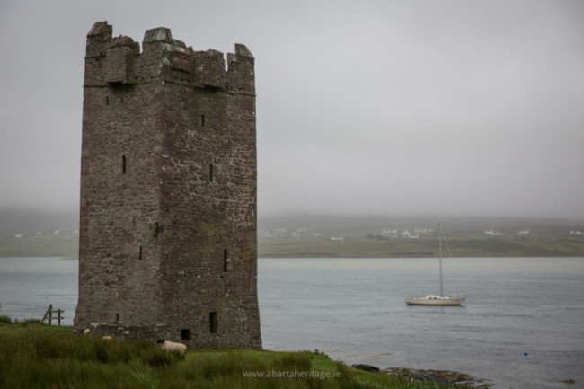 Achill Island 4 Kildavnet Castle