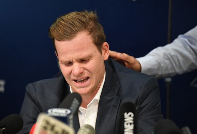 Steve Smith Press Conference - Sydney International Airport