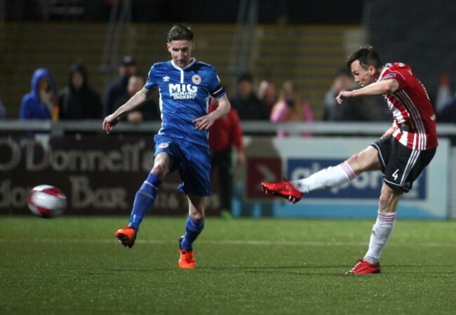 Aaron McEneff scores his second goal