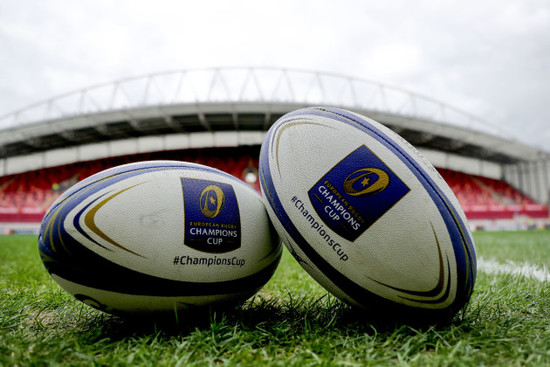 A general view of EPCR match balls