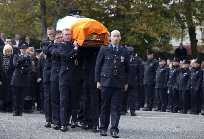 15/10/2015 Funeral of Garda Tony Golden