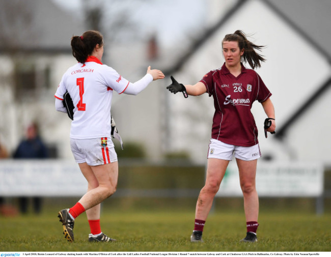 Galway v Cork - Lidl Ladies Football National League Division 1 Round 7