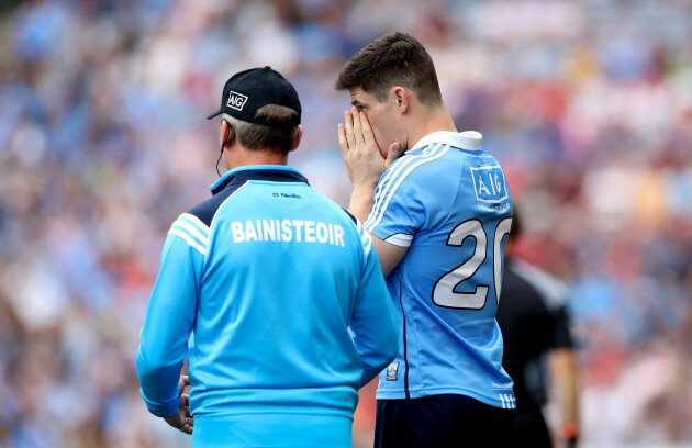 Jim Gavin with Diarmuid Connolly