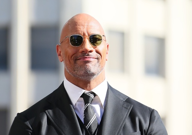Dwayne Johnson Honored With Star On The Hollywood Walk Of Fame