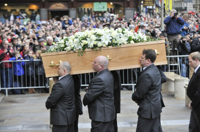 BRITAIN-CAMBRIDGE-STEPHEN HAWKING-FUNERAL