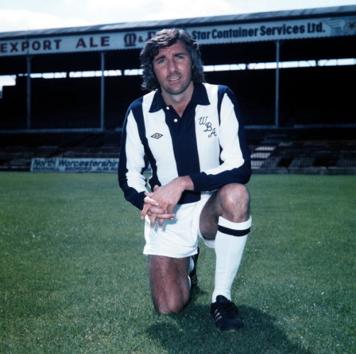 Sport, Football. Paddy Mulligan of West Bromwich Albion.Circa, 1977.