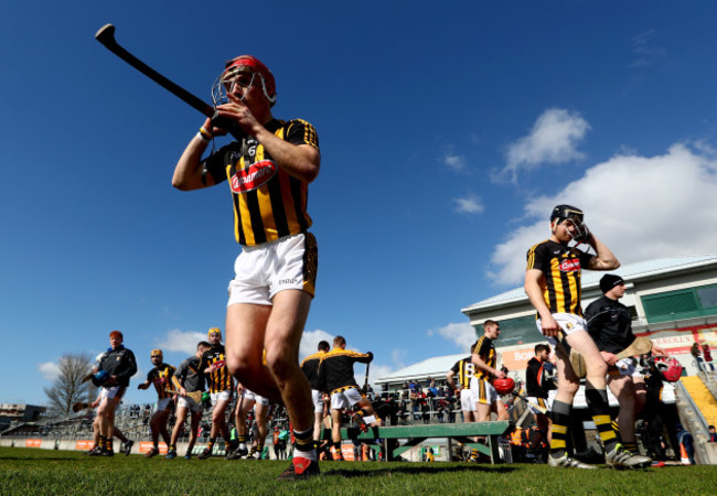 Cillian Buckley takes to the field