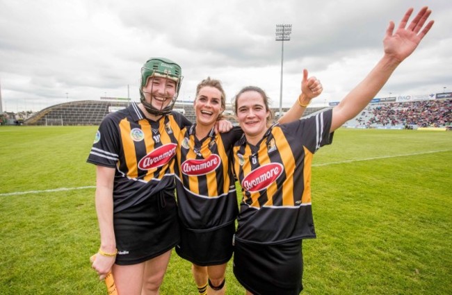 Denise Gaule, Katie Power and Anne Dalton celebrate