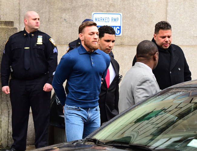 Conor McGregor Charged With Assault