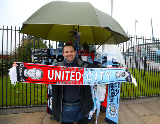 Manchester City v Manchester United - Premier League - Etihad Stadium