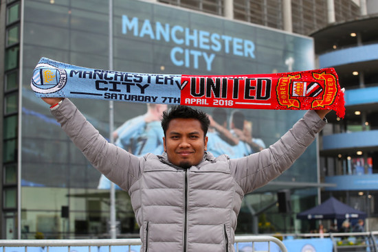 Manchester City v Manchester United - Premier League - Etihad Stadium