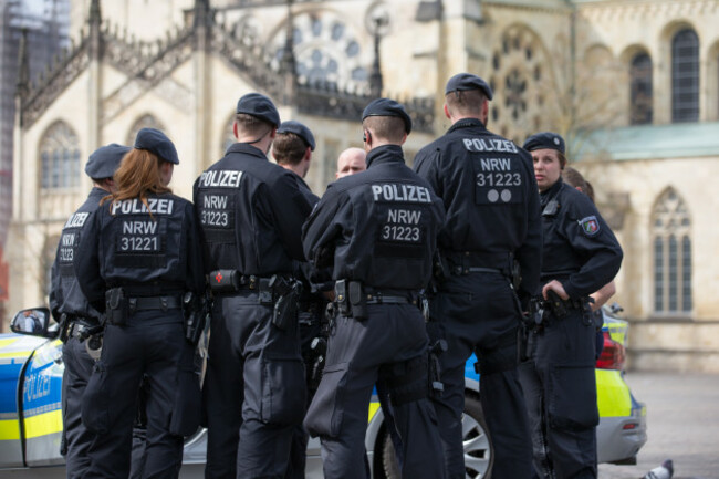 After the van attack in Muenster