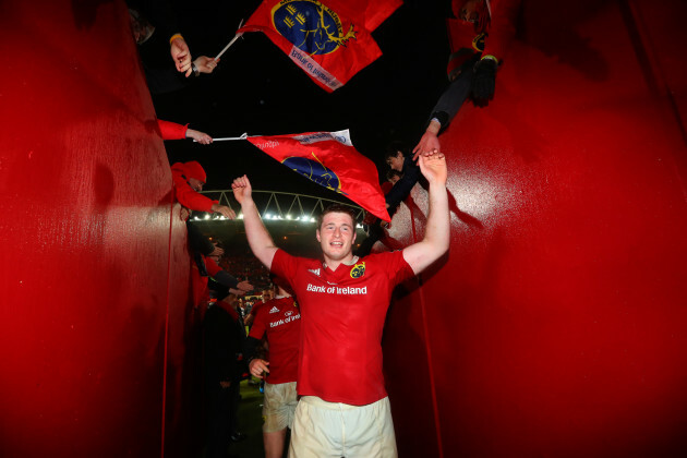 John Madigan celebrates