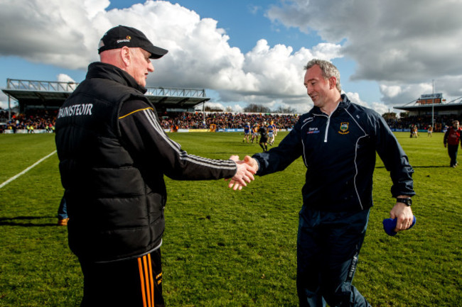 Brian Cody and Michael Ryan