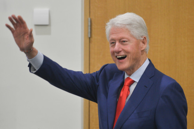 Dublin: Bill Clinton marks the 20th anniversary of the Good Friday Agreement