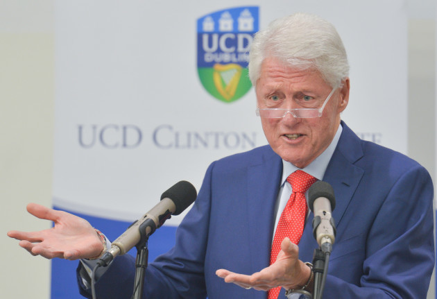 Dublin: Bill Clinton marks the 20th anniversary of the Good Friday Agreement