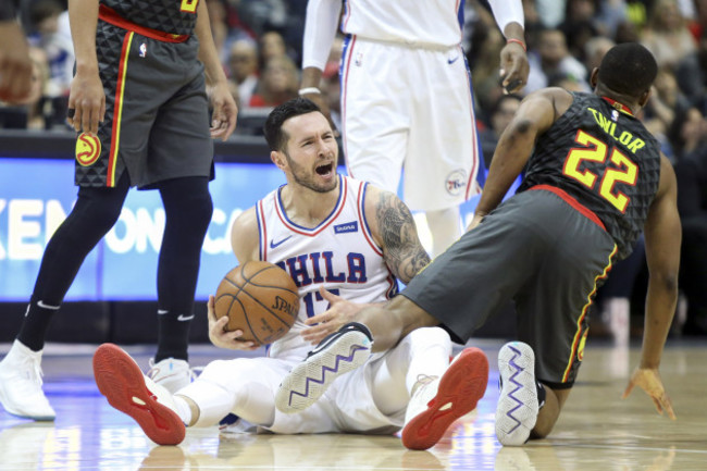 NBA: Philadelphia 76ers at Atlanta Hawks