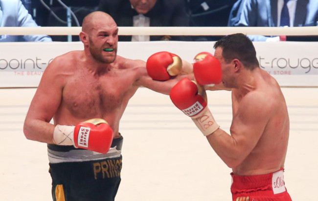 Wladimir Klitschko vs Tyson Fury