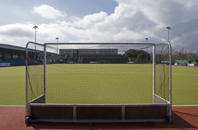 A general view of the pitch ahead of the game