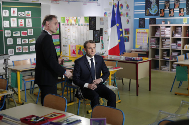 France Macron Strikes