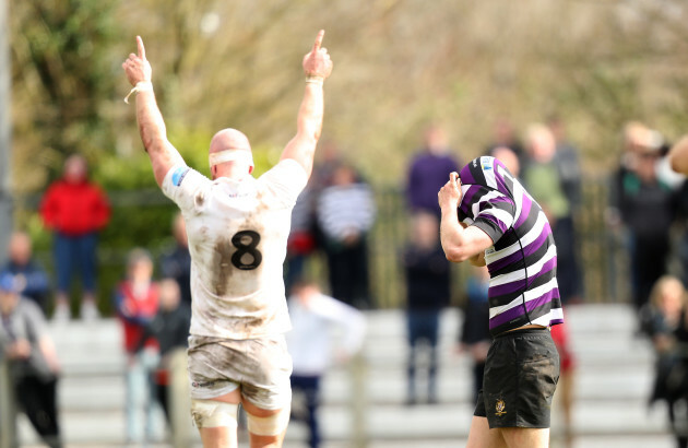 Sam Coughlan Murray dejected after a missed drop goal to level the score