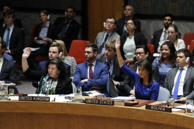 UN-SECURITY COUNCIL-SYRIA-DRAFT RESOLUTION-FAILING