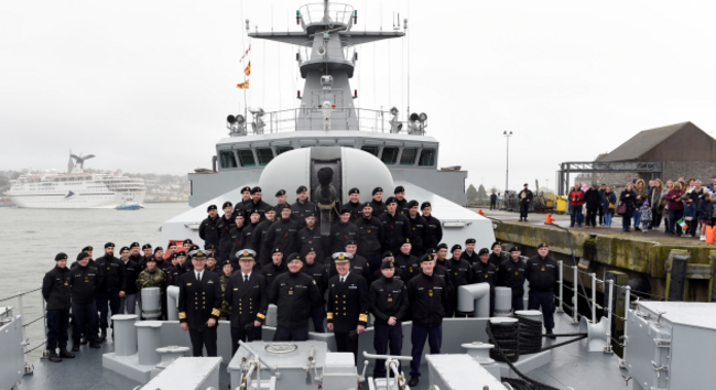 Crew of LE Samuel Beckett