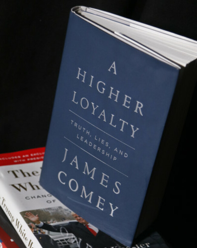 Trump Comey Book