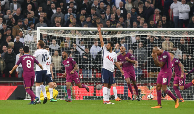 Tottenham Hotspur v Manchester City - Premier League - Wembley Stadium