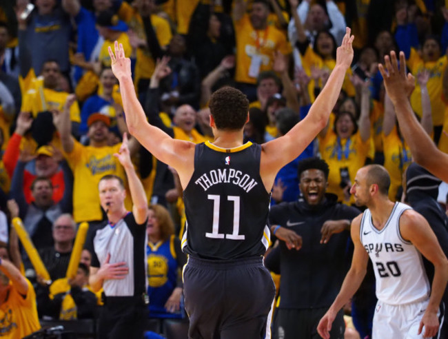 NBA: Playoffs-San Antonio Spurs at Golden State Warriors