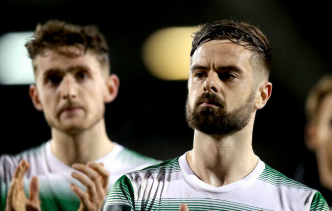 Greg Bolger dejected