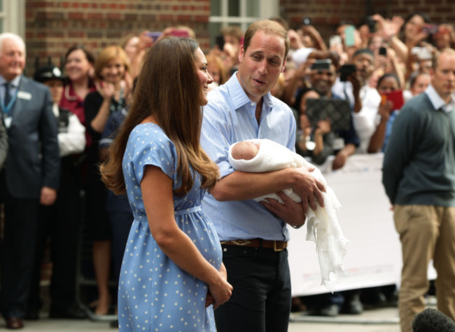 Birth of Prince George of Cambridge