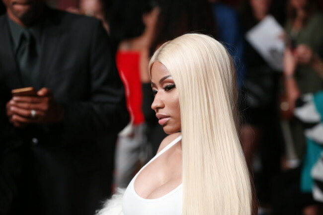 NYFW: Monse Fashion Show-Nicki Minaj