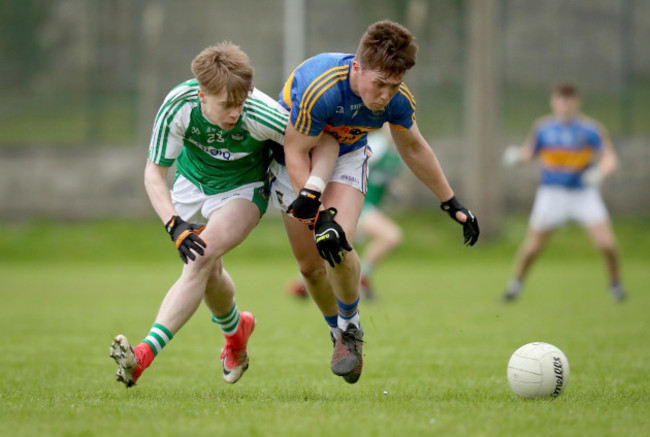 Luke Gleeson with Gavin Meagher