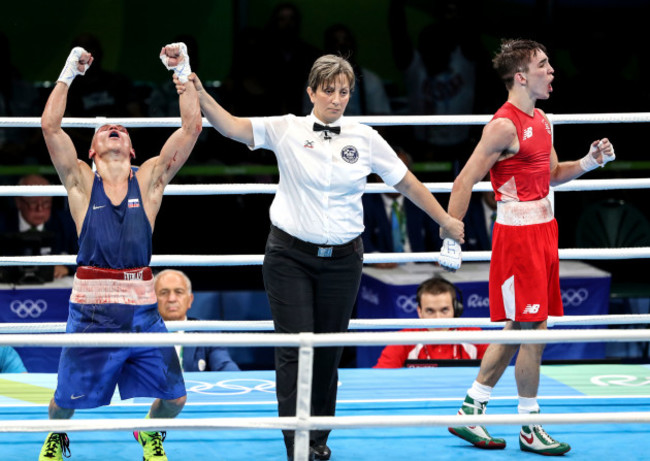 Michael Conlan looses to Vladimir Nikitin