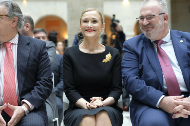 Spain: Cristina Cifuentes In Madrid