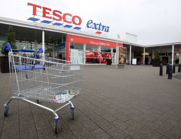 File Photo Up untill last night Tesco had decided to open their shops event though Hurricane Ophelia was coming. End.