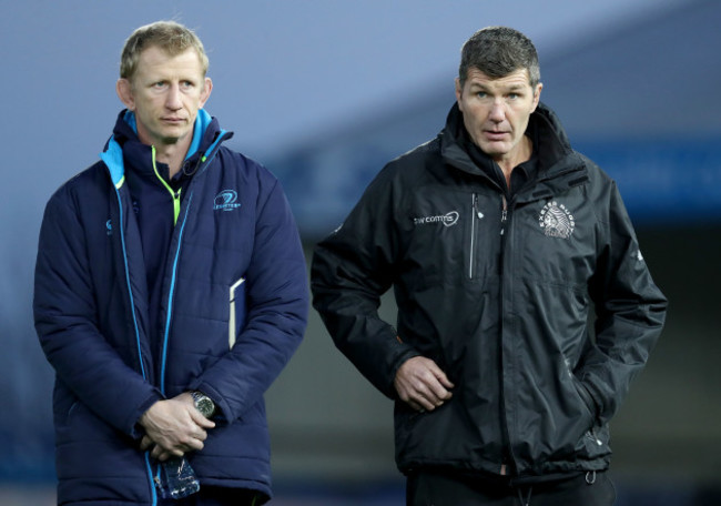 Leo Cullen and Rob Baxter