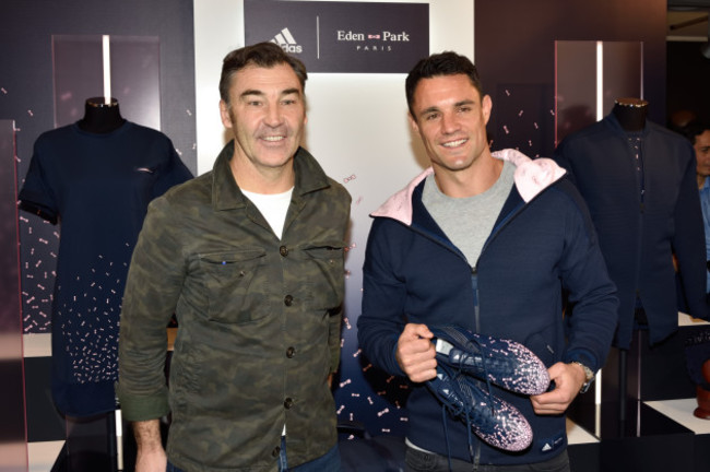 Dan Carter At Adidas Event - Paris