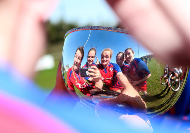 Clodagh O'Halloran Chloe Pearse, Fiona Reidy, Rachel Allen and Anna Caplice celebrate