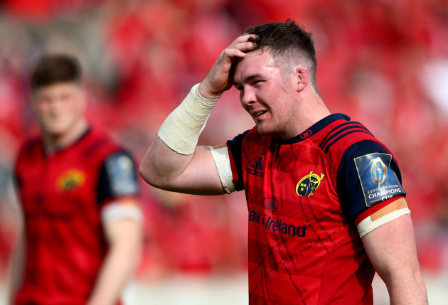 Peter O’Mahony dejected