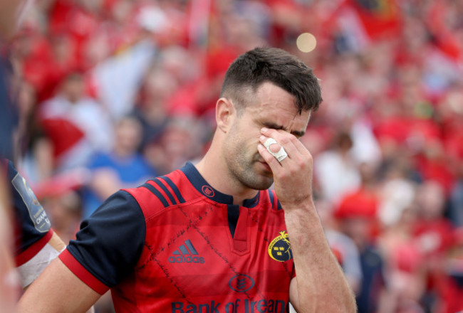 Conor Murray dejected after the game