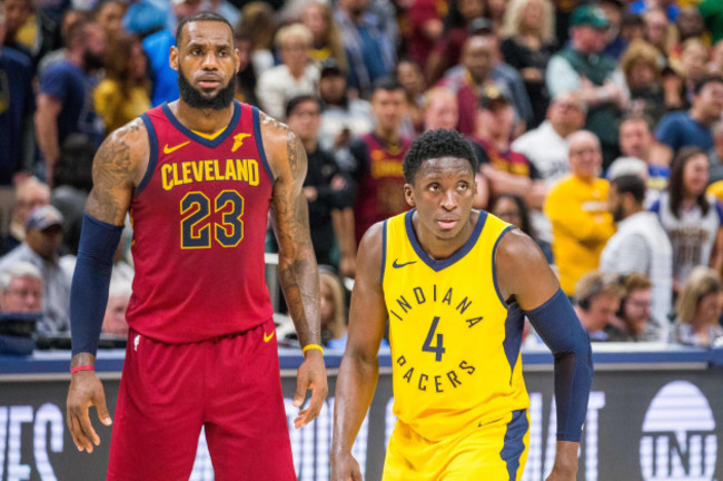 NBA: Playoffs-Cleveland Cavaliers at Indiana Pacers