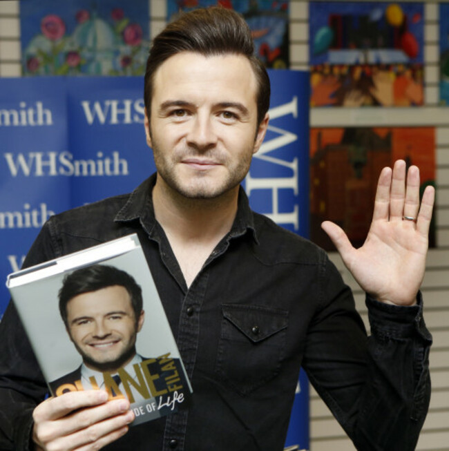 Shane Filan book signing - Glasgow