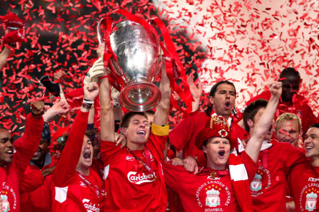 Soccer - UEFA Champions League - Final - AC Milan v Liverpool - Ataturk Olympic Stadium